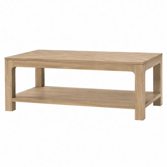 Stolik kawowy prostokątny drewno dębowe 110x55x45cm